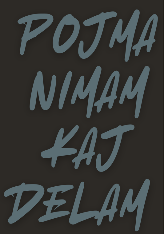 Pojma nimam kaj delam