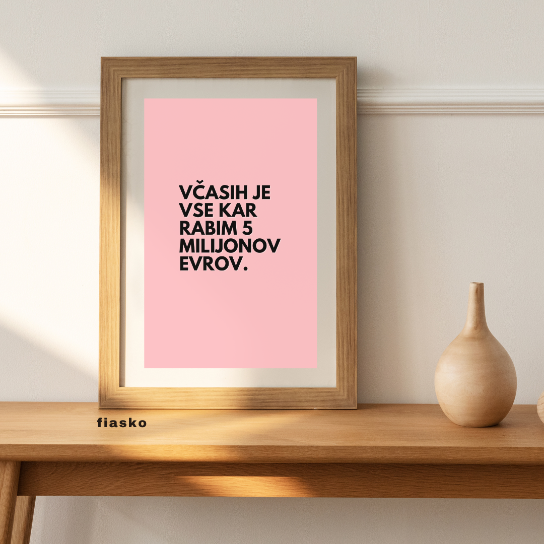 5 milijonov evrov