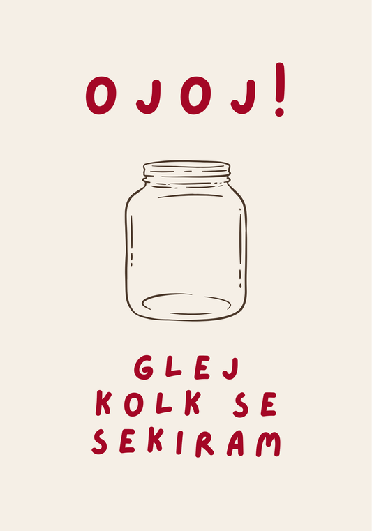 Glej, kolk se sekiram
