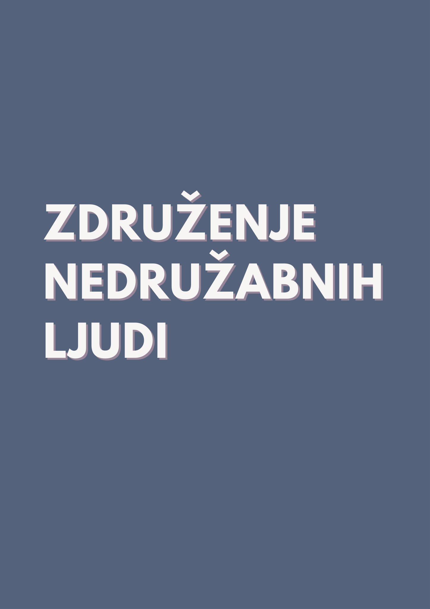 Združenje nedružabnih ljudi